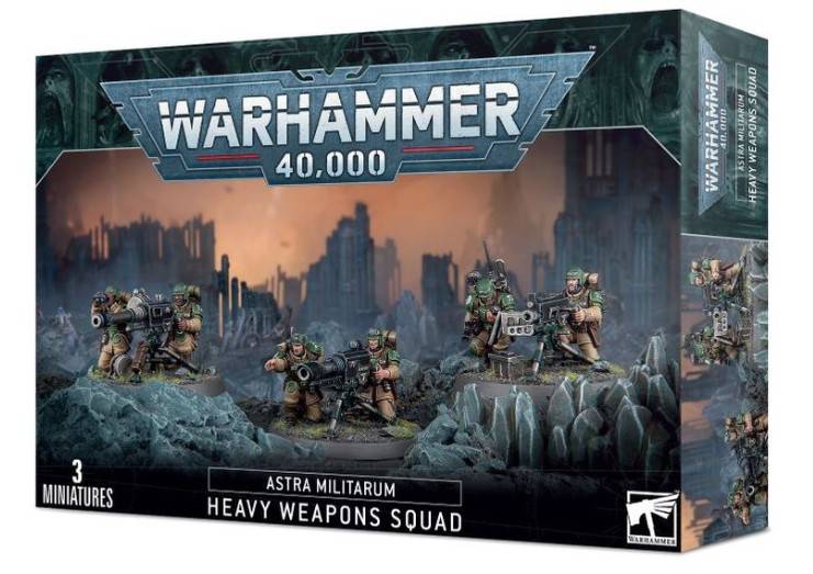 Astra Militarum: Cadian Heavy Weapon Squad