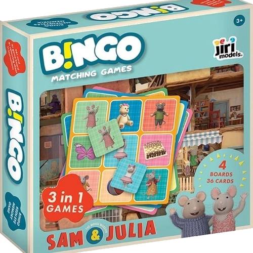 Bingo Dům myšek Sam Julie