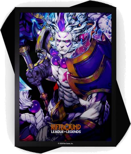 Blackfire Ochranné obaly na karty Riftbound - Spirit Blossom Darius (100 ks)