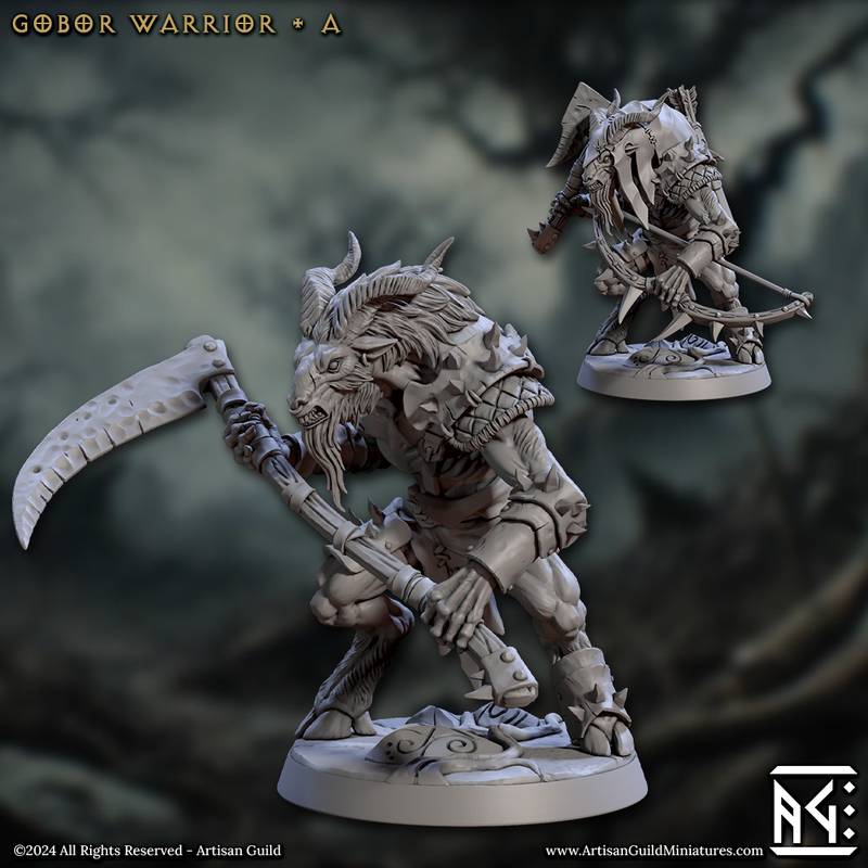 Beastmen - Gobor Warrior A Rise of Beastmen