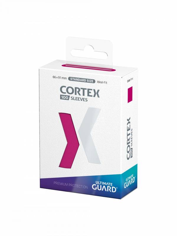 Ochranné obaly na karty Ultimate Guard - Cortex Sleeves Standard Size Pink (100 ks)