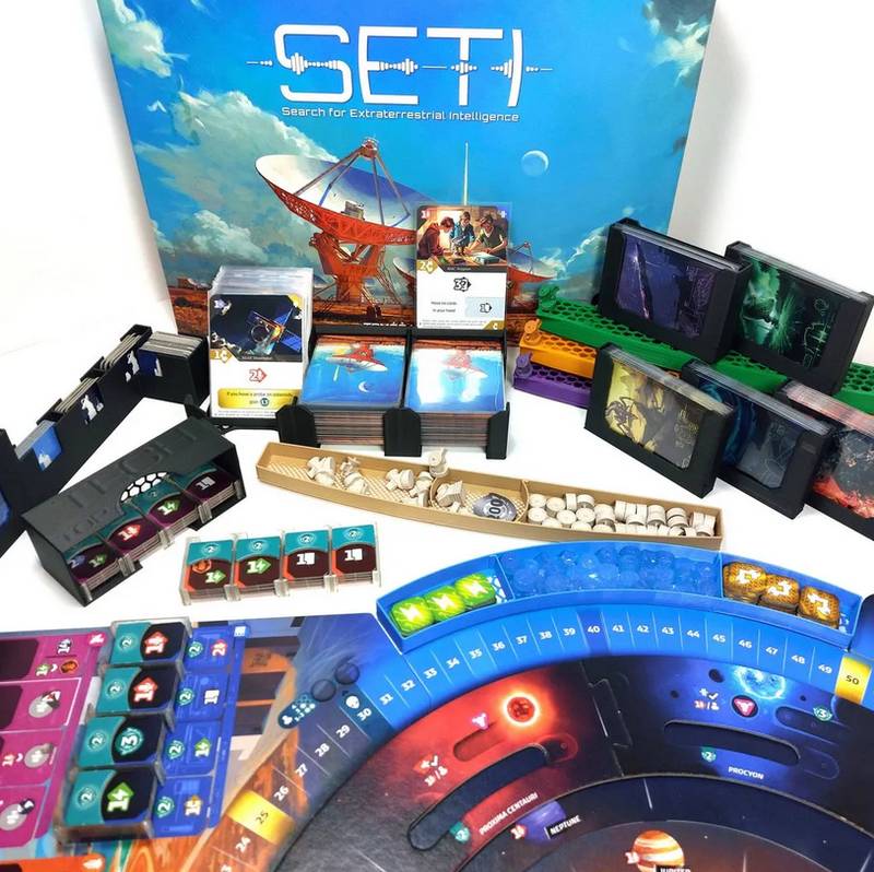 Custom 3D insert SETI: Pátrání po mimozemské inteligenci