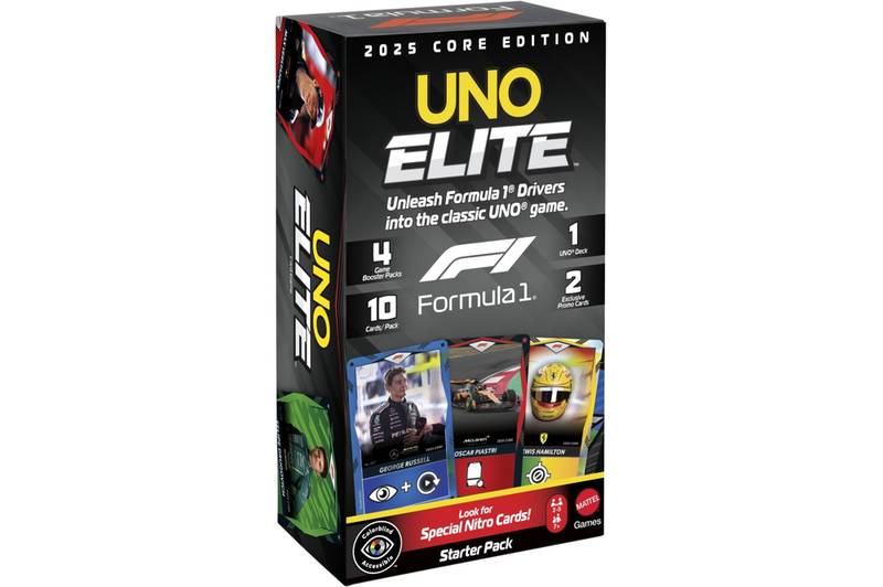 UNO Formula 1 Elite racers