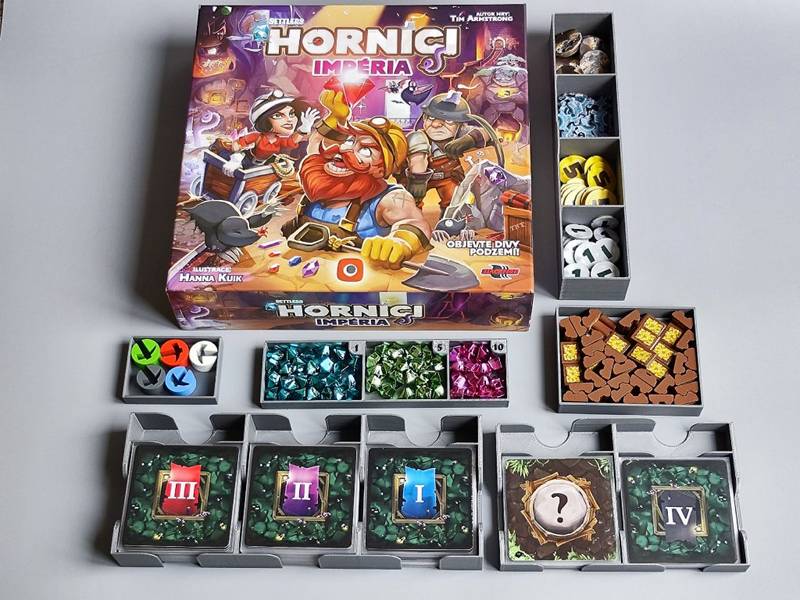 Horníci impéria + promo - Inlay (černý, 0010H) NENÍ HRA!
