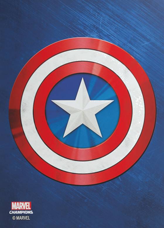 Obaly na karty 63 x 88 mm Captain America (Gamegenic)