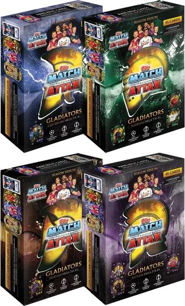 Fotbalové karty Topps UCC Match Attax 2025/26 Mega Tin