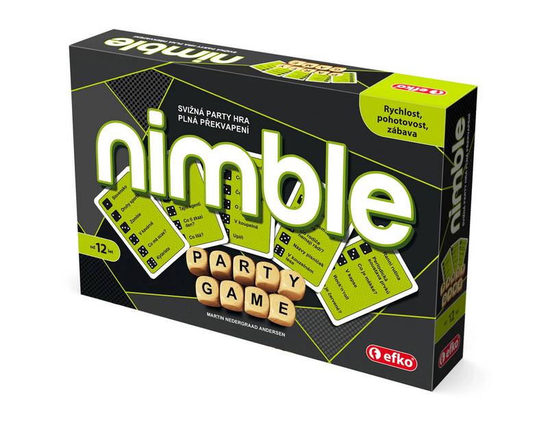 Nimble - postřehová party hra se slovy