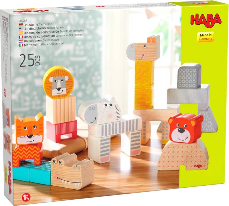 Stavební kostky - Přehlídka zvířat