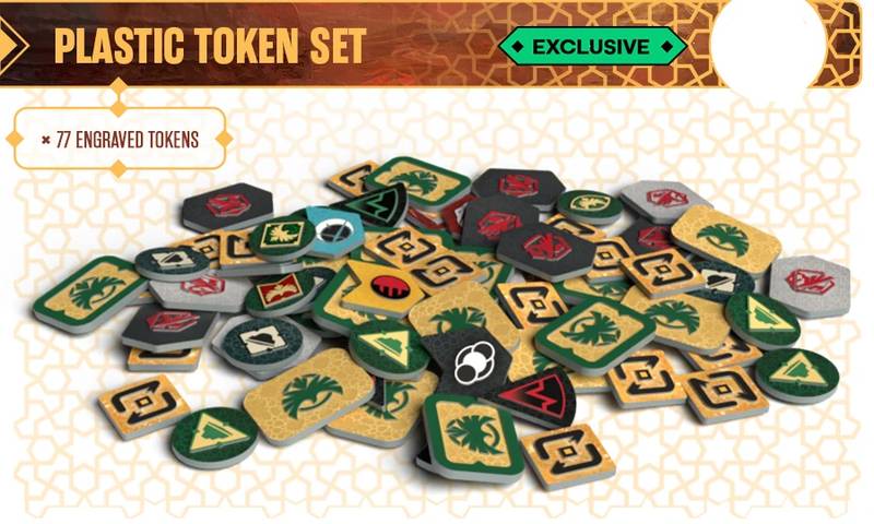 Duna: Válka o Arrakis -  Set plastových tokenů