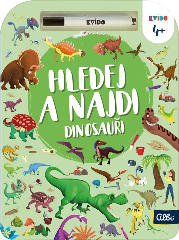 Kvído - Hledej a najdi: Dinosauři