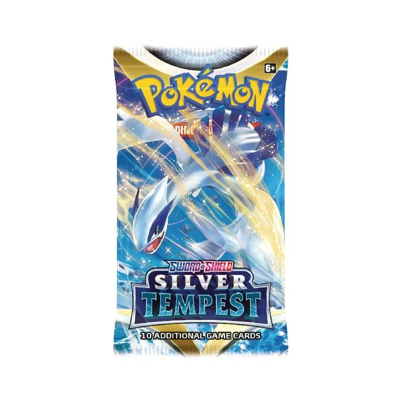 Karetní hra TCG Sword & Shield Silver Tempest booster 10 karet