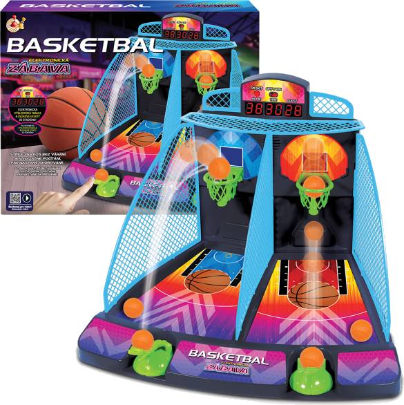 Elektronická hra Basketbal Neon