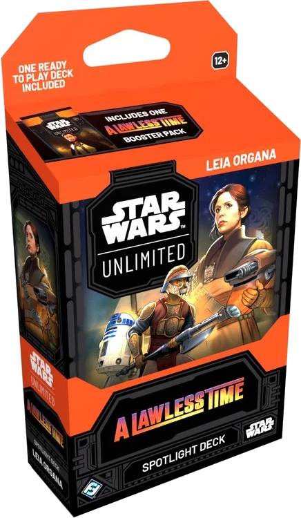 Star Wars: Unlimited A Lawless Time - Leia Organa Spotlight Deck