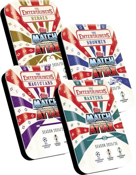 Fotbalové karty Topps Match Attax TCG 2024/25 UCC Match Attax - Booster Tin