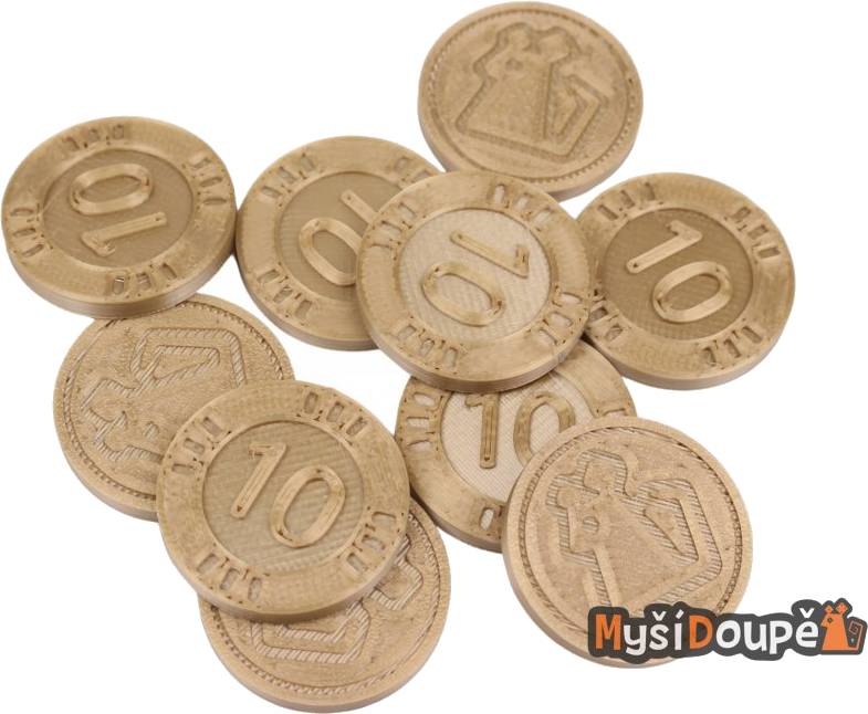 Univerzální herní mince Varianta: Mince 10