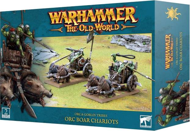 Warhammer The Old World - Orc and Goblin Tribes: Orc Boar Chariots