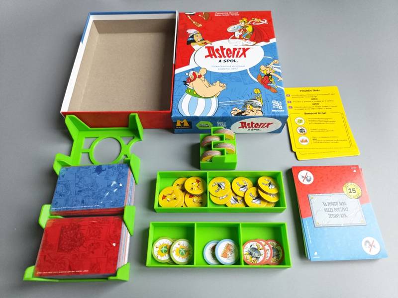 Insert: Asterix a spol (černý, 0088)