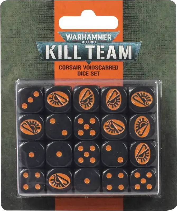 Warhammer 40,000 Kill Team - Kostky: Corsair Voidscarred