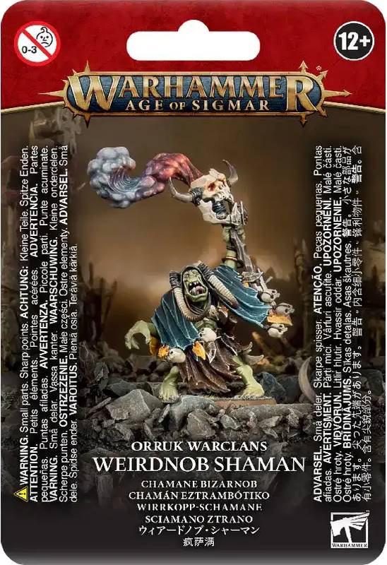 Warhammer AoS - Orruk Weirdnob Shaman