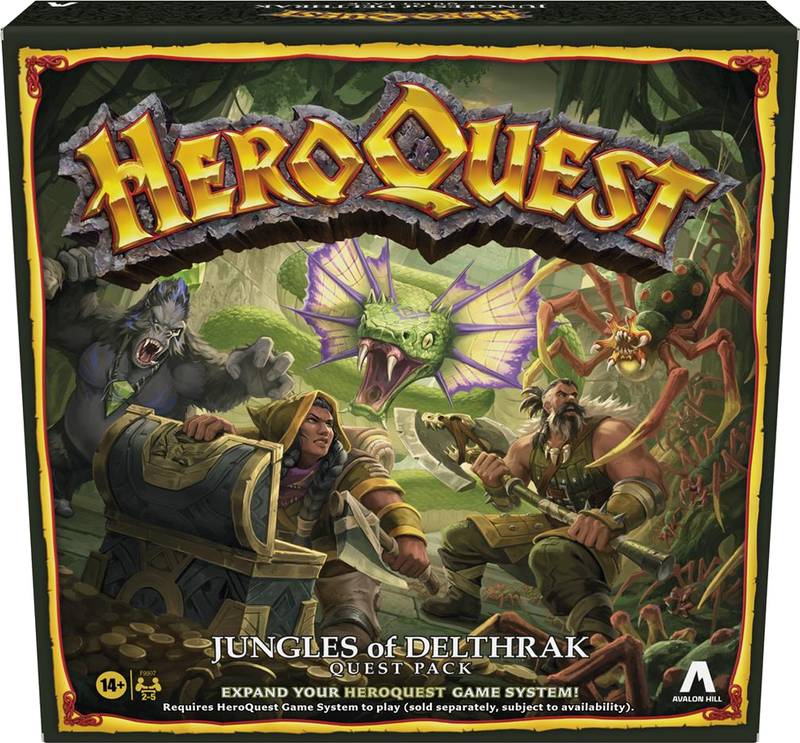 HeroQuest Game System - Jungles of Delthrak Quest Pack