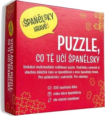 Španělsky Hravě! Puzzle, co tě učí španělsky - Václav Bolech
