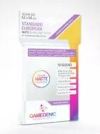 Matte Standard European Sleeves (62x94mm) - Clear (50)