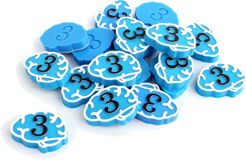 Žetony - Příčetnost Varianty žetonů: Velké