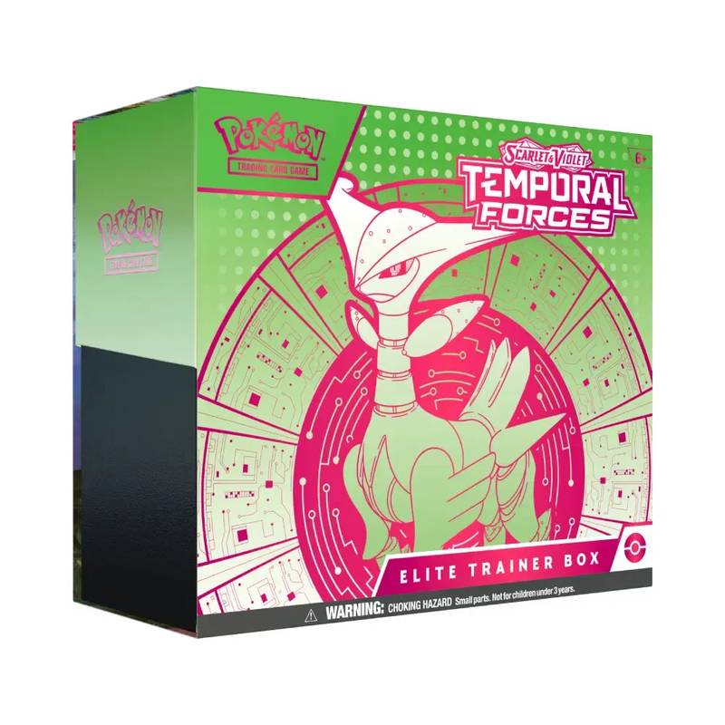 Pokémon TCG Temporal Forces Elite Trainer Box Iron Leaves