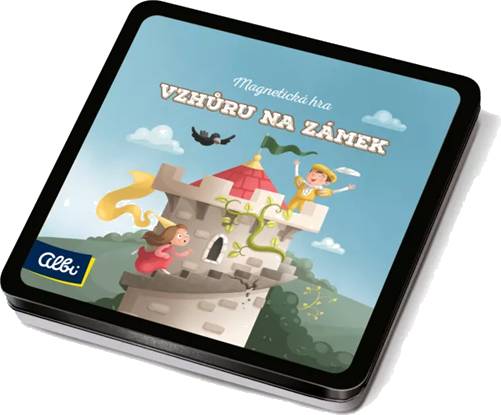 Magnetická hra - Vzhůru na zámek