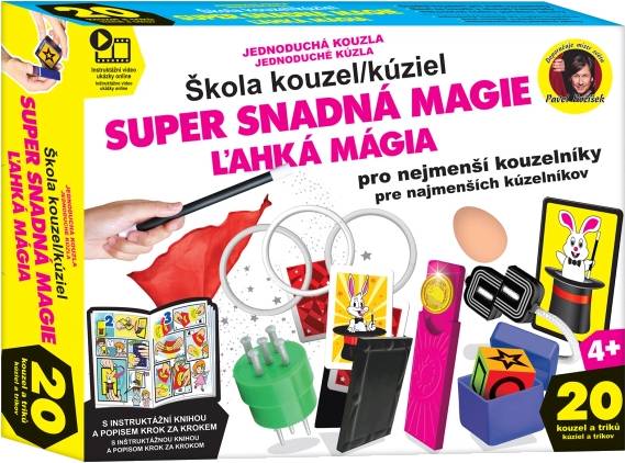 Magic! Jednoduchá kouzla pro nejmenší kouzelníky (20 triků)