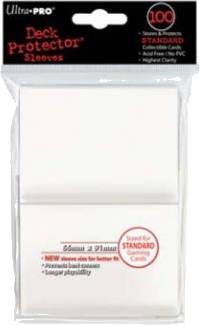 Obaly na karty Ultra Pro - Standard Card Game - 66 x 91 mm 100 ks - White