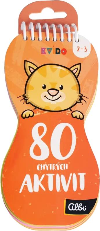 80 chytrých aktivit 2-3 roky - Kvído