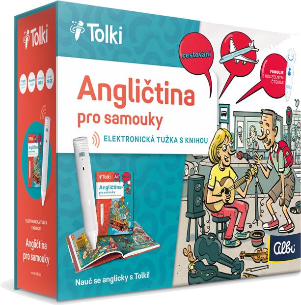 Tolki - Albi tužka 2.0 a Angličtina pro samouky