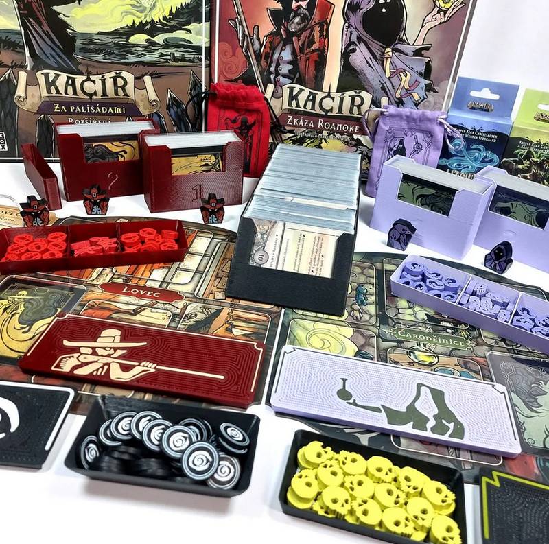 Custom 3D insert Kacíř: Zkáza Roanoke + rozšíření