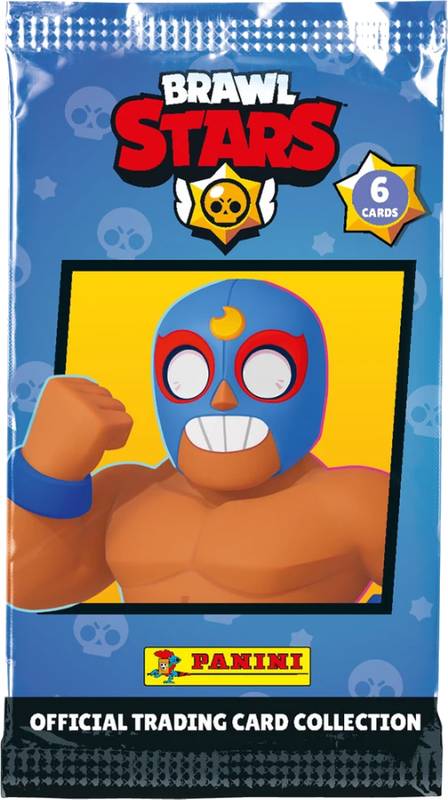 Sběratelské karty Brawl Stars - balíček (6 karet)