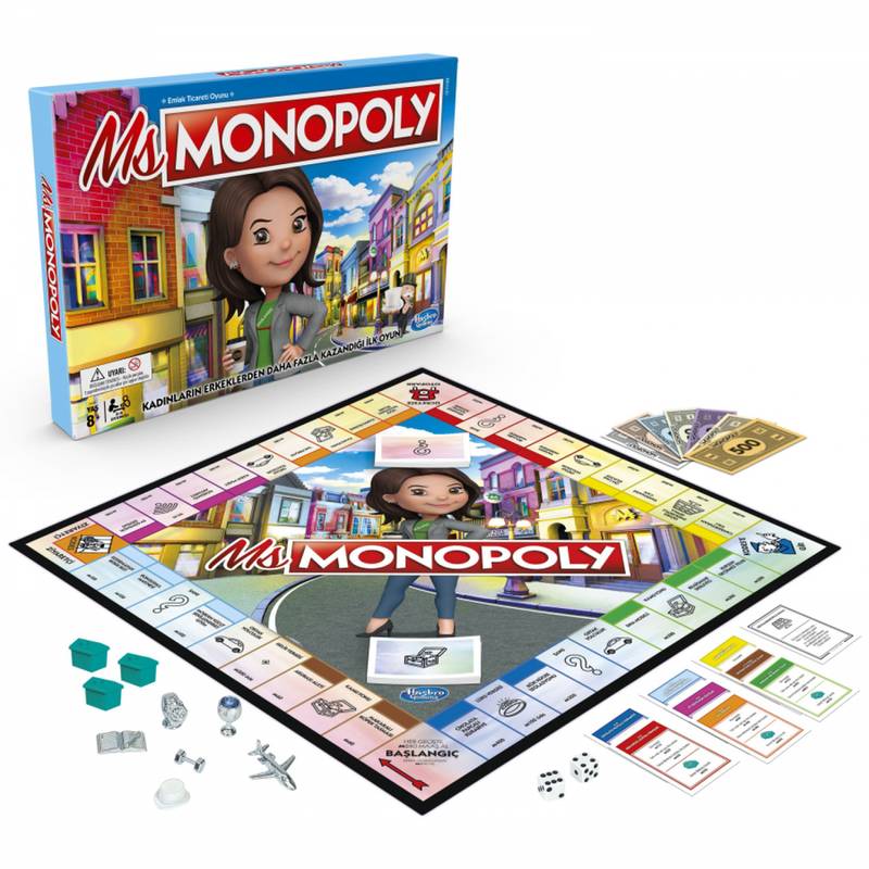 Monopoly ženská edice, hasbro e8424
