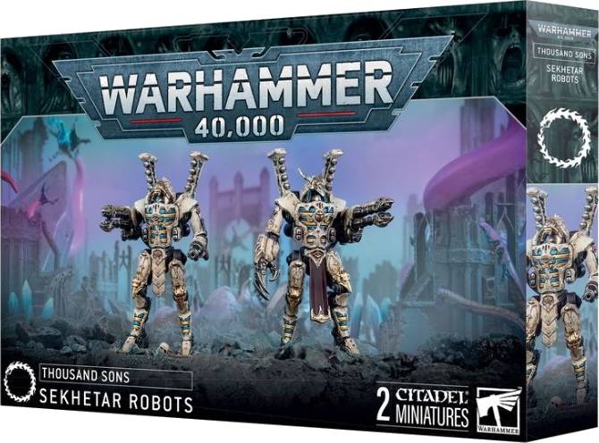 Warhammer 40,000 - Thousand Sons: Sekhetar Robots