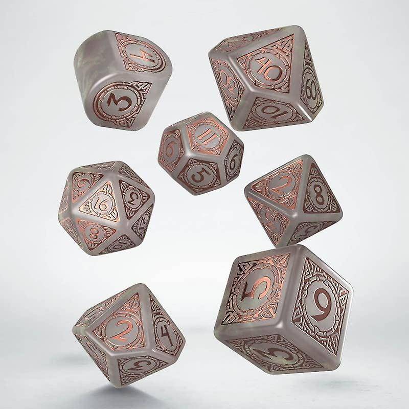 Sada 7 kostek Viking Modern Dice Set - Niflheim - RVIK4T