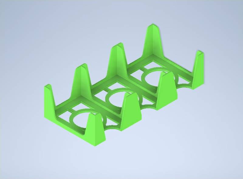 Krabička na karty 45x68mm (černá) Varianta: 3 přihrádky NENÍ HRA!