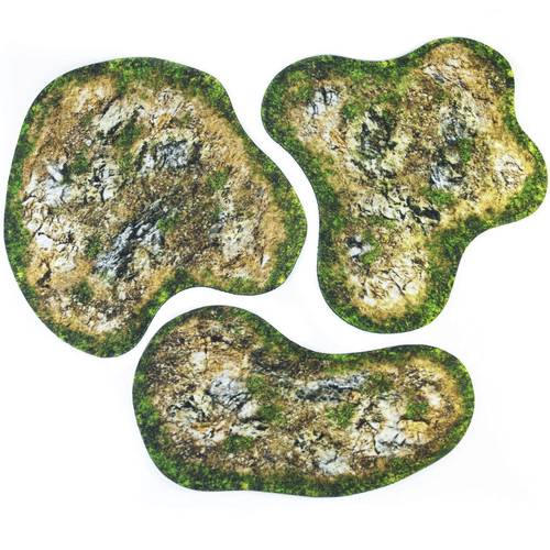 Neoprene 2D terrain set - Rough terrain