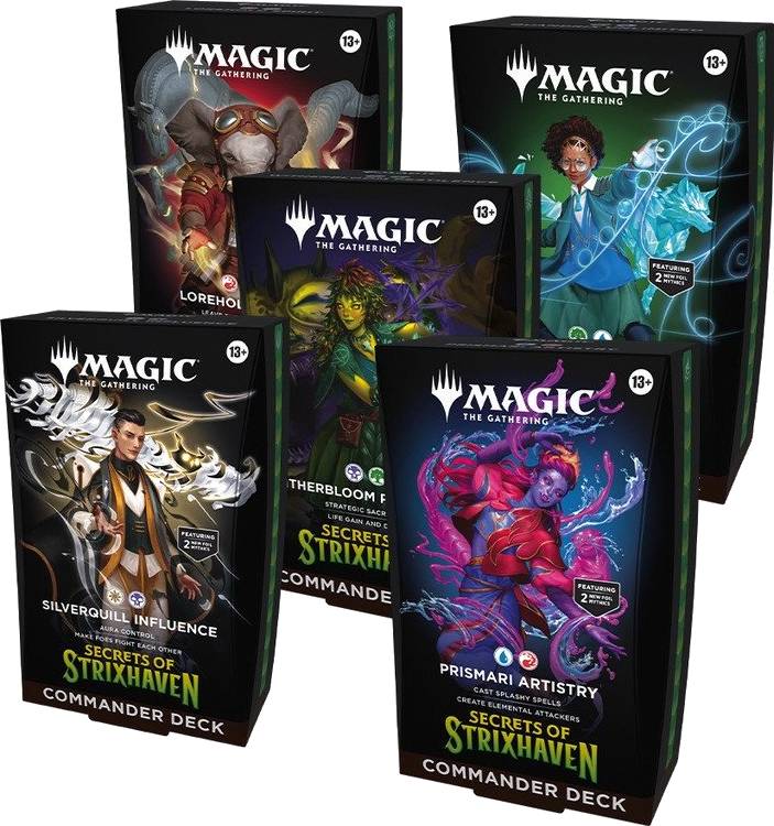 MTG: Secrets of Strixhaven  Commander Deck Secrets of Strixhaven Play boosterSecrets of Strixhaven