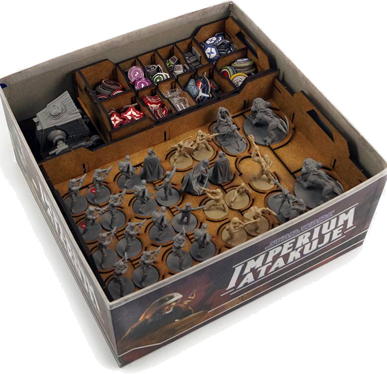 Dřevěný pořadač pro Star Wars Imperial Assault