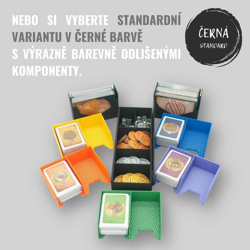 Vinohrad - INSERT do hry (79307) Barva: Černá NENÍ HRA! Insert: Viticulture Essential Edition