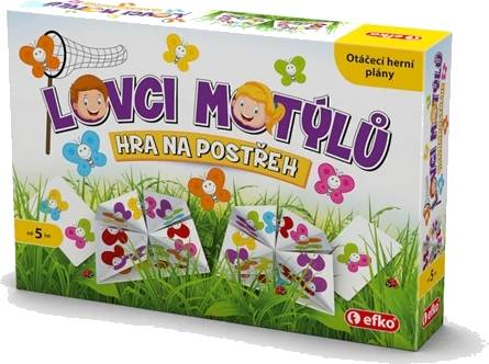Lovci motýlů - dětská postřehová hra