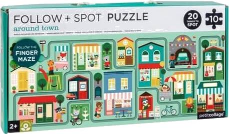 Petitcollage Bludiště a puzzle Město