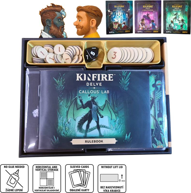 Rodozář - univerzání insert pro Marnivostina síň, Bezcitova laboratoř a Pohrdova pevnost Množství: 1 kus