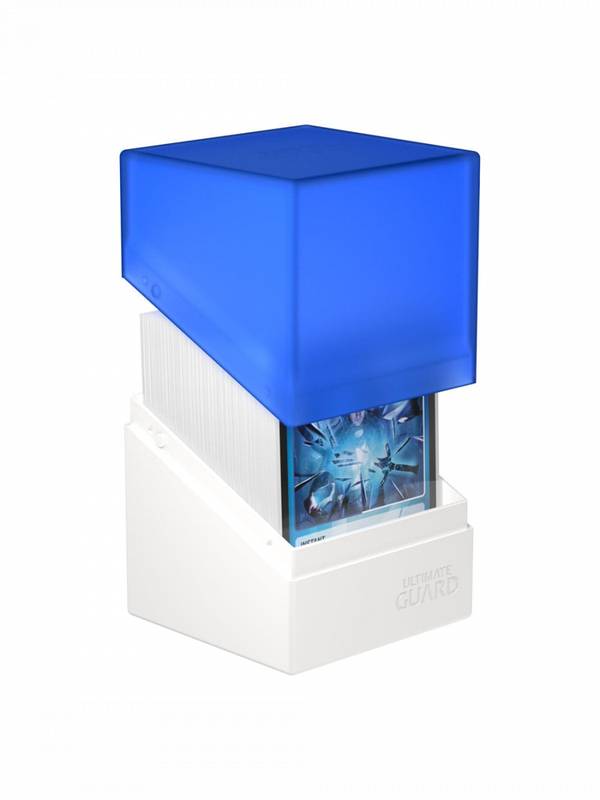 Heo GmbH Krabička na karty Ultimate Guard - Boulder Deck Case Blue/White (100+)