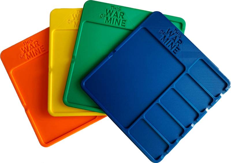 This War Of Mine - desky hráčů