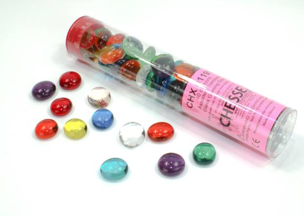 Gaming Stone Colors: Translucent Assorted Colors 01195 - barevné kamínky