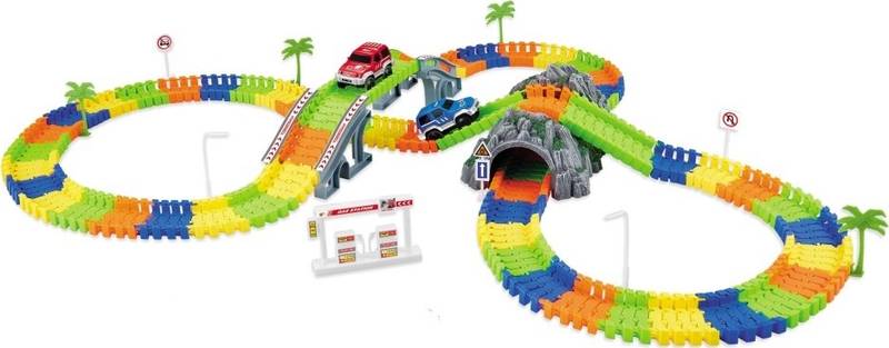 Variabilní dráha 192 dílů s tunelem